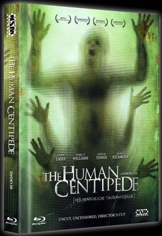 The Human Centipede Der Menschliche Tausendf Ler Mediabook Blu Ray