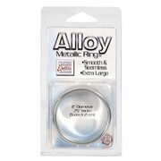 Alloy Metallic Ring silver XL