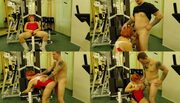 Curvy Maus beim Fitness gefickt