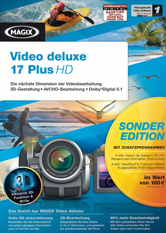 Magix Video Deluxe Pro 17 Plus Hd Full Magix Video deluxe 17 Plus HD | XJUGGLER PC Shop