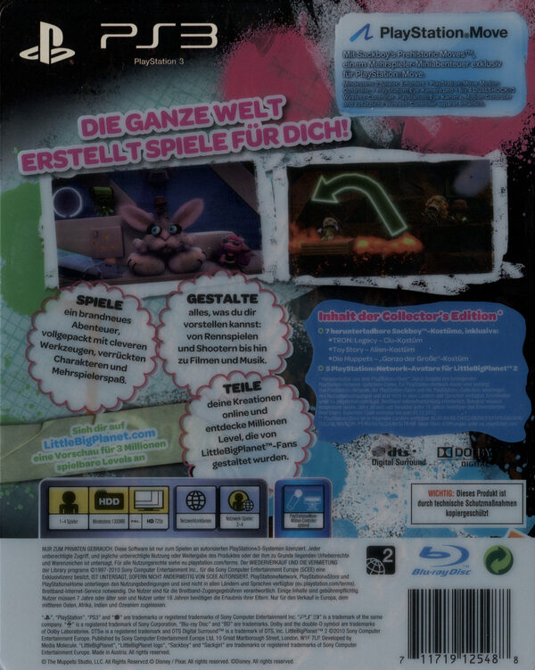 Little Big Planet 2 - Collector's Edition – Bild 2
