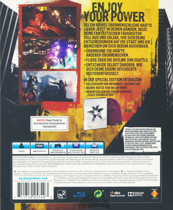 Infamous: Second Son (Special Edition) – Bild 2
