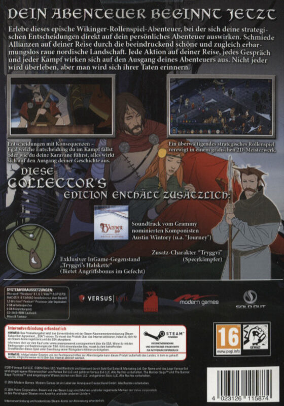 The Banner Saga - Collectors Edition – Bild 2