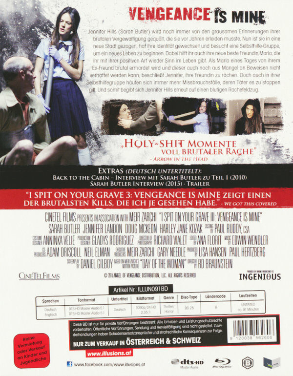 I Spit on your Grave 3 - Vengeance is mine - UR – Bild 2