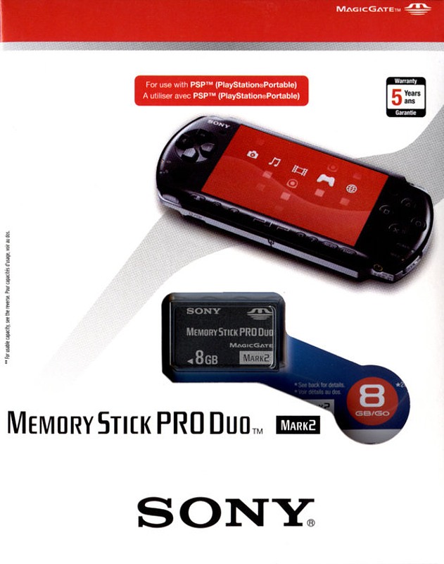PSP Memory Stick 8GB Pro Duo XJUGGLER PSP Shop