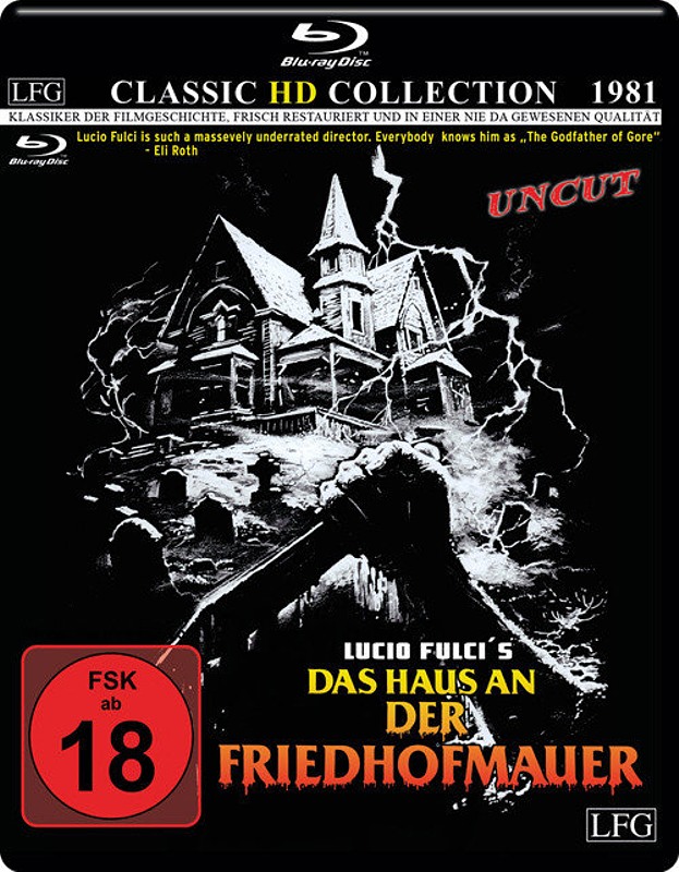 Das Haus an der Friedhofmauer Uncut Film XJUGGLER Blu