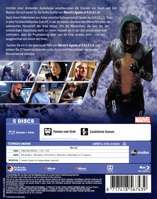 Marvel's Agents of S.H.I.E.L.D. - Staffel 5 Film ...
