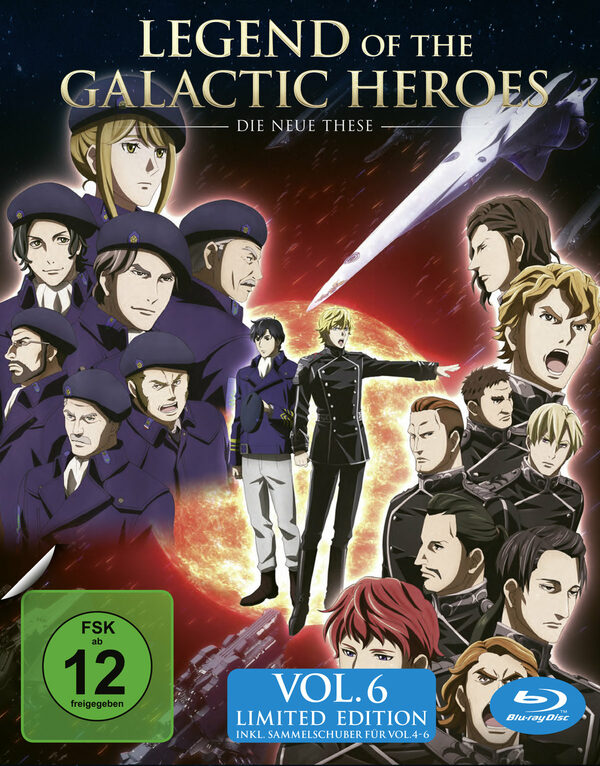 Legend of the Galactic Heroes - Vol. 6 Film | XJUGGLER Blu-ray Shop