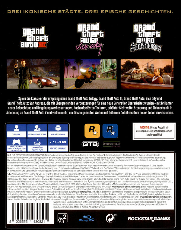 Grand Theft Auto - The Trilogy: The Definitive E – Bild 2