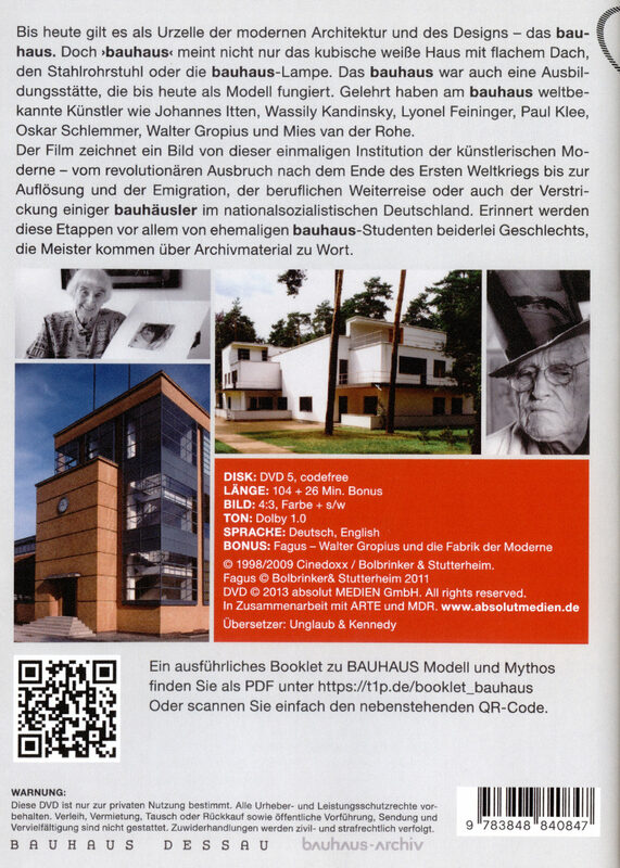 Bauhaus - Modell und Mythos – Bild 2